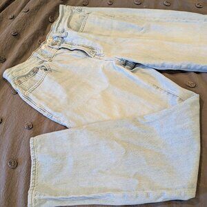 Madewell straight leg light wash jeans